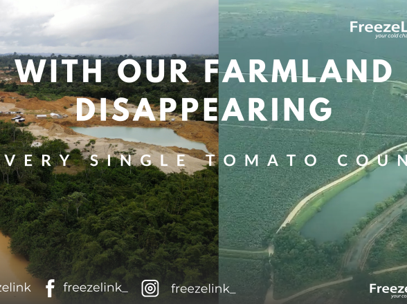 With Our Farmland Disappearing, Every Single Tomato Counts.